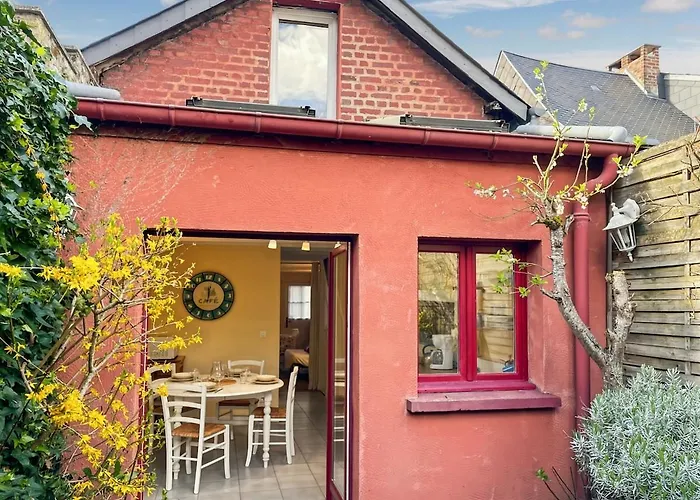 Les Volets Rouges, Maison De Pecheur Plein Centre Saint-Valéry-sur-Somme
