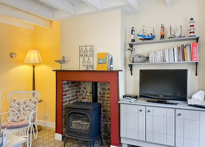 Les Volets Rouges, Maison De Pecheur Plein Centre Vakantiehuis *